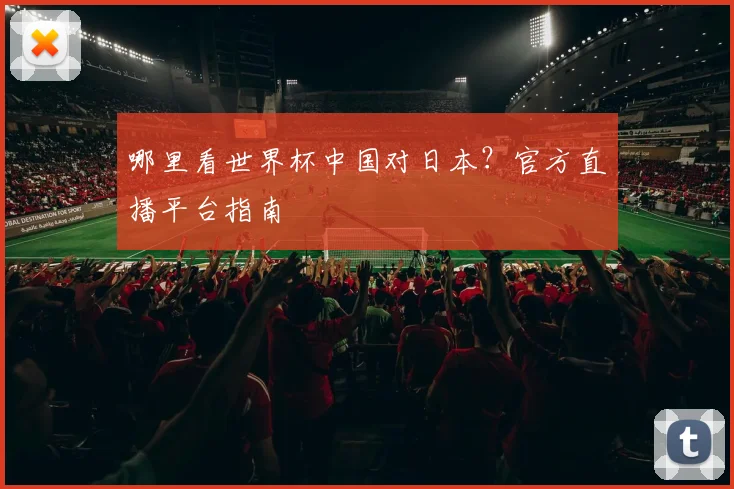 哪里看世界杯中国对日本？官方直播平台指南